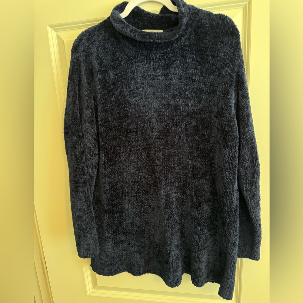 Abraxas Ladies Royal Blue Super Soft Crew Neck Sweater SZ L